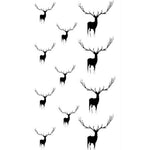 10 PCS Classic Black  Waterproof Temporary Tattoo Sticker