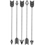 10 PCS Classic Black  Waterproof Temporary Tattoo Sticker