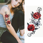 2 PCS Small Full Arm Temporary Waterproof Tattoo Stickers