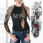 Large Arm Sleeve Waterproof Temporary Tattoo Sticker