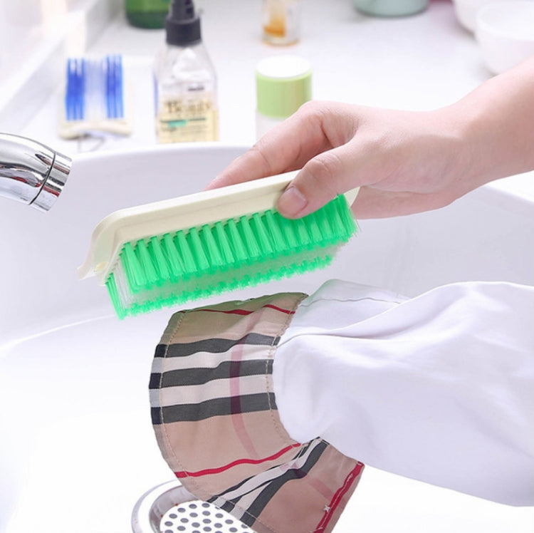 4 PCS Household Soft Bristle Laundry Brush Plastic Cleaning Brush Washing Shoe Brush Random Color, 4 PCS Cleaning Brush