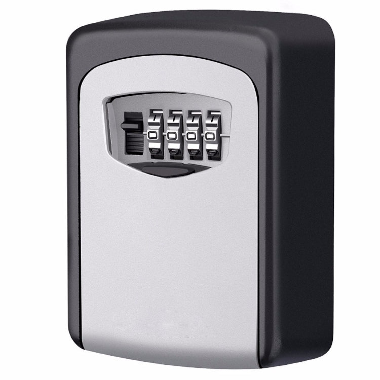 Safety Home Durable Storage Box Key Hider 4 Digit Security Secret Code Lock Wall Mounted Combination Password Keys Box, Combination Password Keys Box