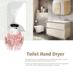 Household Hotel Bathroom Automatic Induction Hands Drying Device, Hands Drying Device