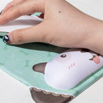 Cartoon Silicone Wristband Mouse Pad