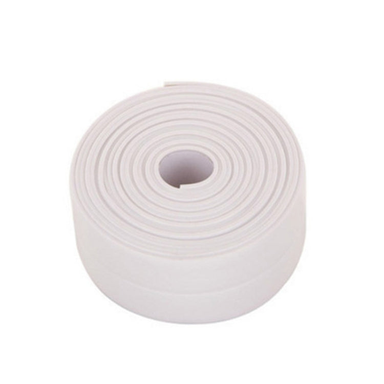 Durable PVC Material Waterproof Mold Proof Adhesive Tape  Kitchen Bathroom Wall Sealing Tape, 3.8cm x 3.2m, 2.2cm x 3.2m
