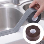 Durable PVC Material Waterproof Mold Proof Adhesive Tape  Kitchen Bathroom Wall Sealing Tape, 3.8cm x 3.2m, 2.2cm x 3.2m