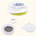 Portable Travel Urine Bag Emergency Mobile Mini Toilet Folding Potty, Travel Urine Bag