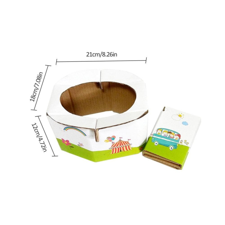 Portable Travel Urine Bag Emergency Mobile Mini Toilet Folding Potty, Travel Urine Bag