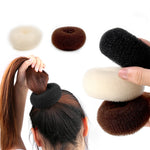 3 PCS Elegant Women Ladies Donut Hair Ring