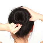 3 PCS Elegant Women Ladies Donut Hair Ring
