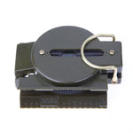 Portable Folding Army Green Lens Compass Multifunction Mini Camping Climbing Outdoor Tool, Army Green