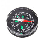 10 PCS Portable Mini Precise Compass Practical Guider for Camping Hiking North Navigation Survival Button Design Compass, 45mm