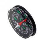10 PCS Portable Mini Precise Compass Practical Guider for Camping Hiking North Navigation Survival Button Design Compass, 45mm