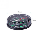 10 PCS Portable Mini Precise Compass Practical Guider for Camping Hiking North Navigation Survival Button Design Compass, 45mm