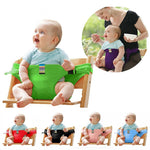 Chair Portable Seat Dining Lunch Chair Seat Safety Belt Stretch Wrap Feeding Chair Harness Seat Booster