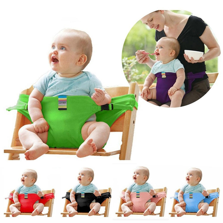 Chair Portable Seat Dining Lunch Chair Seat Safety Belt Stretch Wrap Feeding Chair Harness Seat Booster