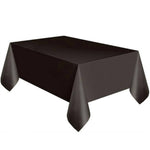 Disposable Plastic Tablecloth Solid Color Wedding Birthday Party Table Cover Rectangle Desk Cloth Wipe Covers