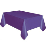 Disposable Plastic Tablecloth Solid Color Wedding Birthday Party Table Cover Rectangle Desk Cloth Wipe Covers