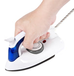 Mini Portable Foldable Electric Steam Iron For Clothes With 3 Gears Teflon Baseplate Handheld Flatiron for Home Travelling, Foldable Electric Steam Iron