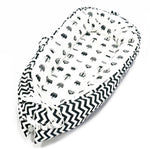 Baby Nest Bed Crib Portable Removable and Washable Crib Travel Bed Cotton Cradle for Children Infant Kids