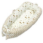 Baby Nest Bed Crib Portable Removable and Washable Crib Travel Bed Cotton Cradle for Children Infant Kids