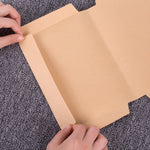 Large Size Kraft Paper Book Cover Books Protective Thicken Kraft Paper Cover, 32K