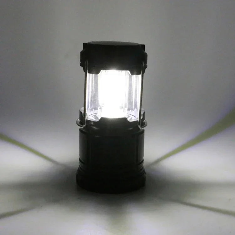 3W Portable COB LED Lantern Collapsible Tent Lamp Outdoor Waterproof Camping Hiking Light, 3W