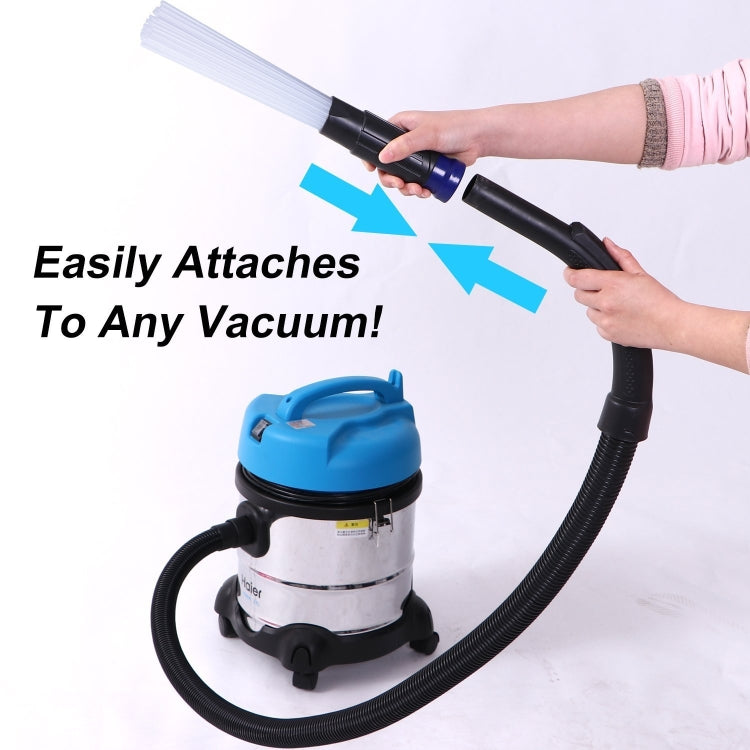 Dust Cleaner Household Straw Tubes Dust Brush Remover Portable Universal Vacuum Tools Attachment Dirt Clean, Vacuum Attachment Tool