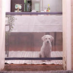 Dog Pet Fences Portable Folding Safe Protection Safety Door Magic Gate For Dogs Cat Pet, 180cm x72cm, 110cm x72cm