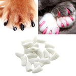 20 PCS Silicone Soft Cat Nail Caps / Cat Paw Claw / Pet Nail Protector/Cat Nail Cover, XS, S, L