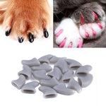 20 PCS Silicone Soft Cat Nail Caps / Cat Paw Claw / Pet Nail Protector/Cat Nail Cover, XS, S, L