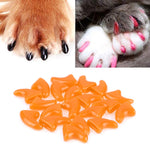 20 PCS Silicone Soft Cat Nail Caps / Cat Paw Claw / Pet Nail Protector/Cat Nail Cover, XS, S, L
