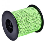 2.5mm Diameter Reflective String Windproof Tent Rope Line Camping Rope Reflective Tent Ropes, Length: 50m, Length: 50m