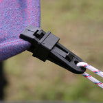Tents Wind Rope Clamp Awnings Outdoor Camping Plastic Clip Tents Accessories