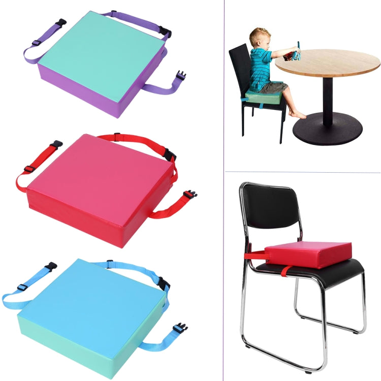 Kids Increased Chair Pad Removable Kid Highchair Seat Pad With Buckle Strap, Kids Increased Chair Pad