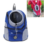 Outdoor Pet Dog Carrier Bag Front Bag Double Shoulder Portable Travel Backpack Mesh Backpack Head, S, L