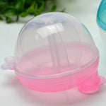 Baby Milk Powder Formula Dispenser Food Container Storage Feeding Box 3 Layer Leakproof Travel Storage Box for Kids Toddler, Green, Pink, Yellow, Blue