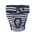 Gestreifte physiologische Hundehosen für die Menstruation, Größen: S, M, L, XL, XXL