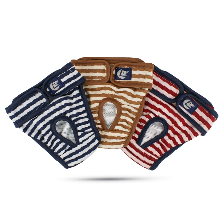 Gestreifte physiologische Hundehosen für die Menstruation, Größen: S, M, L, XL, XXL