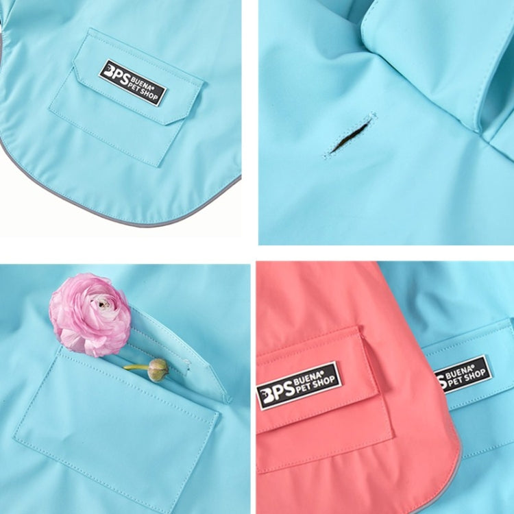 Dog Raincoat Hooded Four-Legged Clothes Waterproof All-Inclusive Small Dog Pet Raincoat, S, M, L, XL, XXL