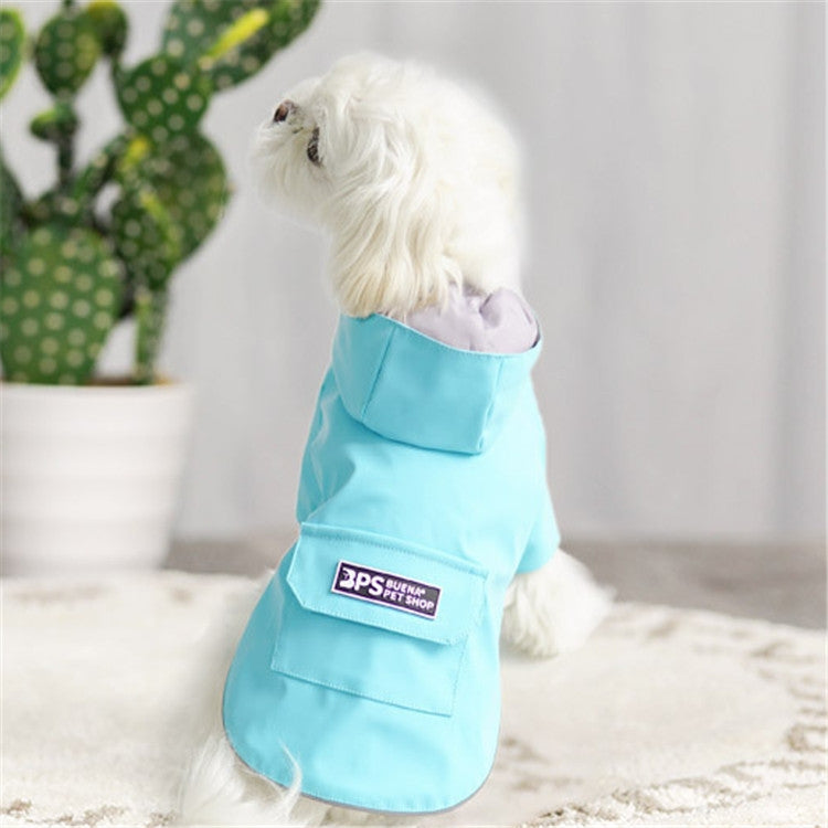 Dog Raincoat Hooded Four-Legged Clothes Waterproof All-Inclusive Small Dog Pet Raincoat, S, M, L, XL, XXL