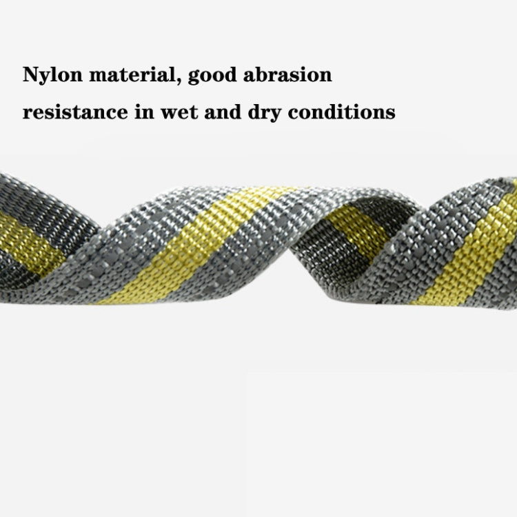 Dog Outdoor Anti-Scourge Traction Rope Nylon Reflective Elastic Stretch Dog Walking Rope, Elastic Stretch Yellow, Elastic Stretch Green