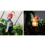 Solar Lawn Lamp Resin Craft Parrot Garden Courtyard Lamp