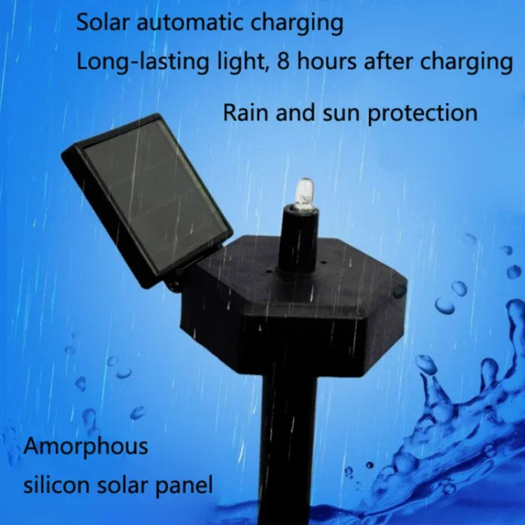 Solar Lawn Lamp Resin Craft Parrot Garden Courtyard Lamp