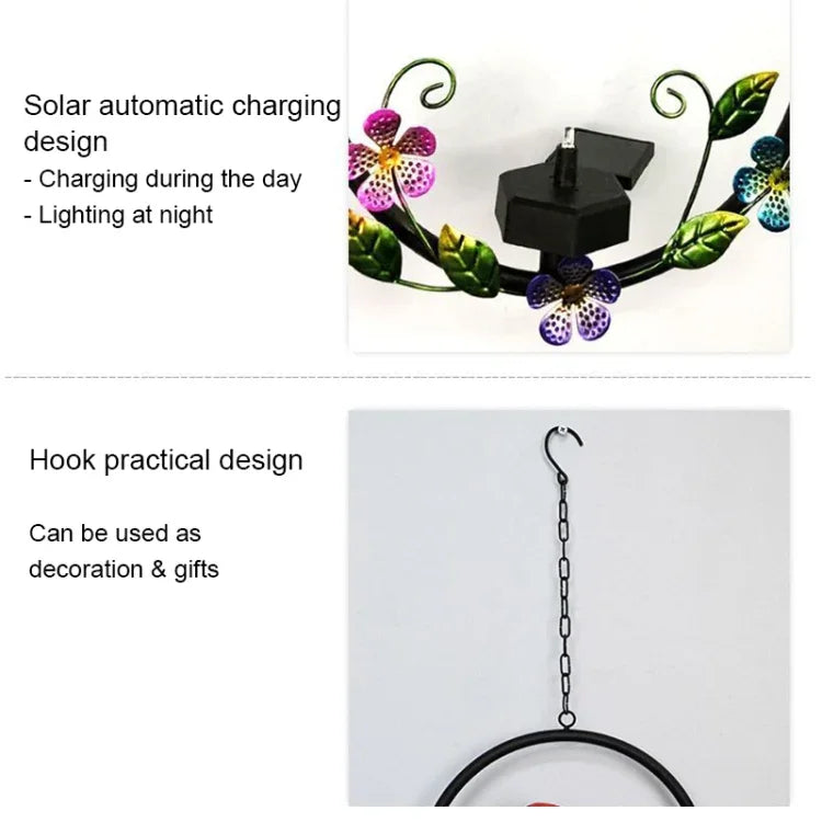 Owl Shape Solar Lawn Light Garden LED Pendant Light