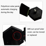 Solar Outdoor Simulation Potted Plants Landscape Lamp LED Courtyard Lawn Light, Three Head Cactus, Single Head Cactus, Pineapple