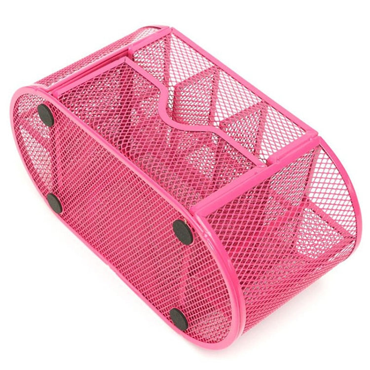 Desk Organizer 9 Grids Metal Mesh Office Pen Pencil Holder