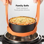 Silicone Steamer Egg Cooker Silicone Steamer Basket, 8 Inches, 6.5 Inches