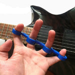 Guitar Finger Expansion Finger Force Device Piano Span Practice Finger Sleeve, Medium, Large