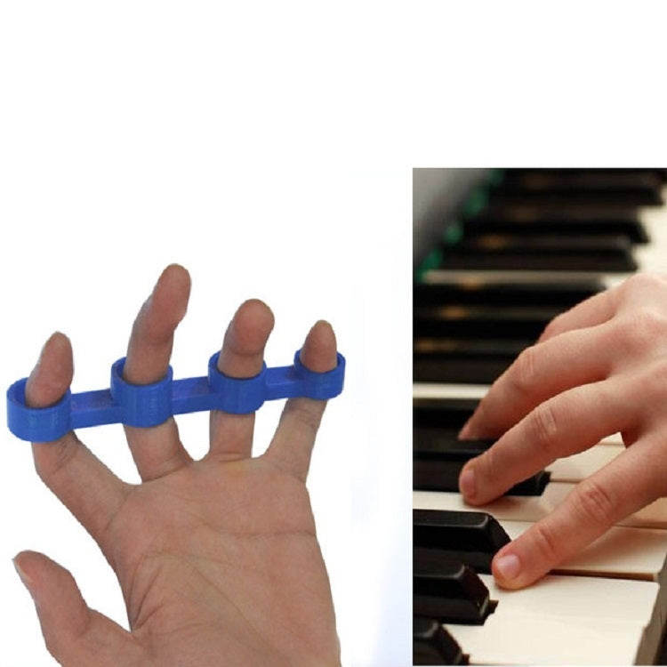 Guitar Finger Expansion Finger Force Device Piano Span Practice Finger Sleeve, Medium, Large